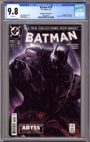 Batman Vol 3 118 CGC 9.8 (NM/M) (2022) Bogdanovic Homage Variant