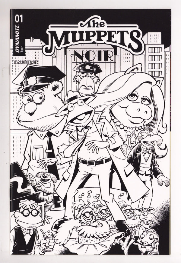 Muppets Noir 1 Langridge B&W Incentive (2026)
