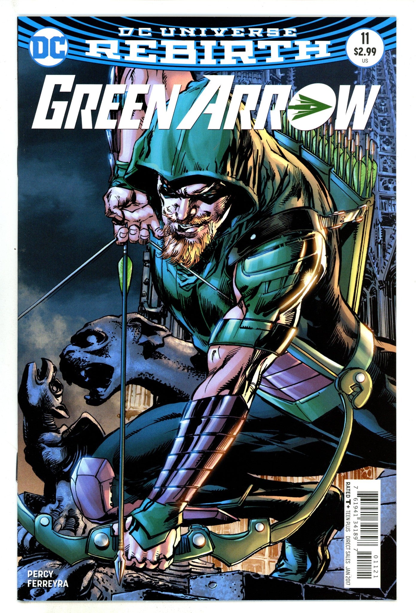 Green Arrow Vol 6 11 High Grade (2017) Adams Variant 