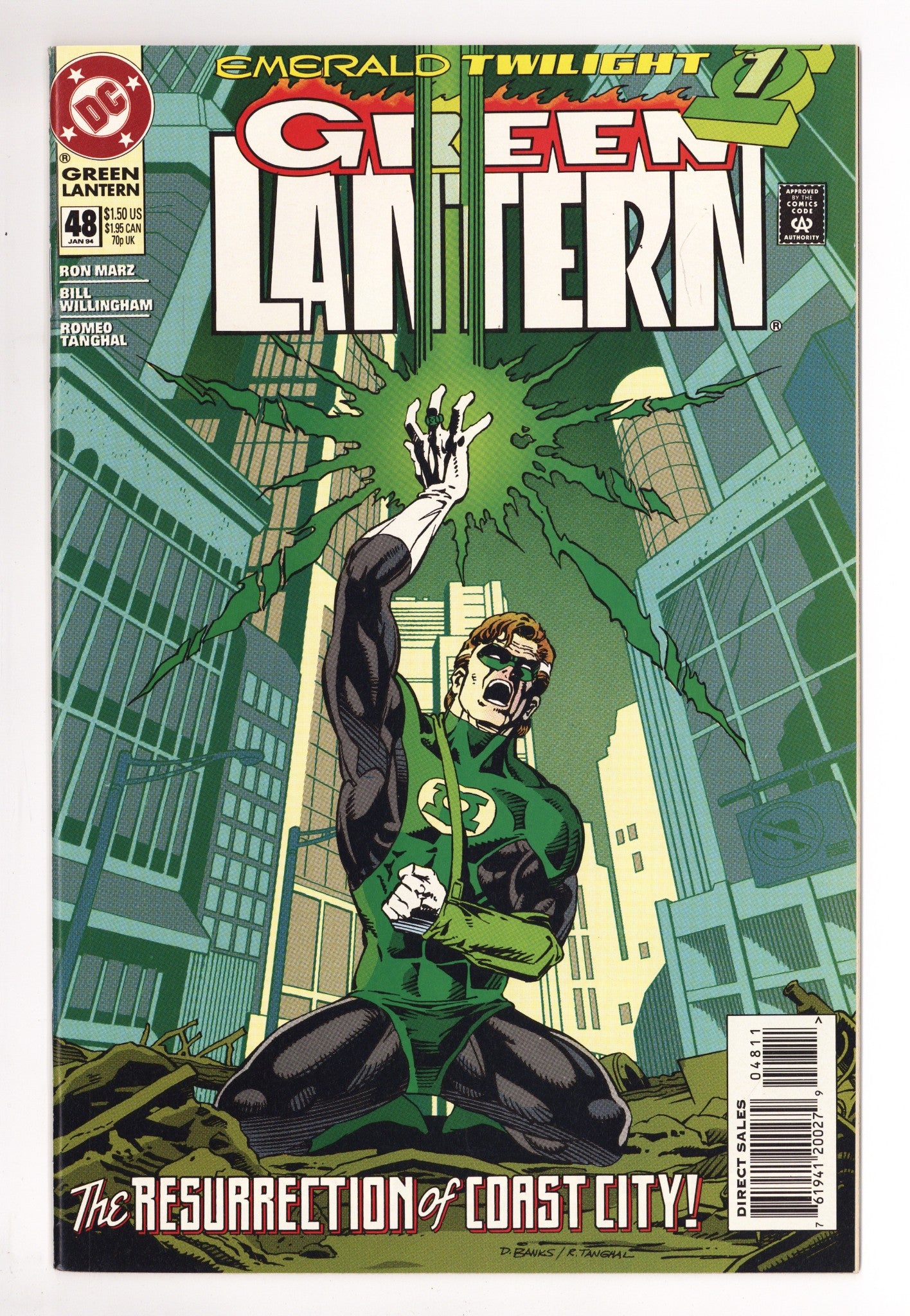 Green Lantern Vol 3 48 NM- (9.2) (1994) 
