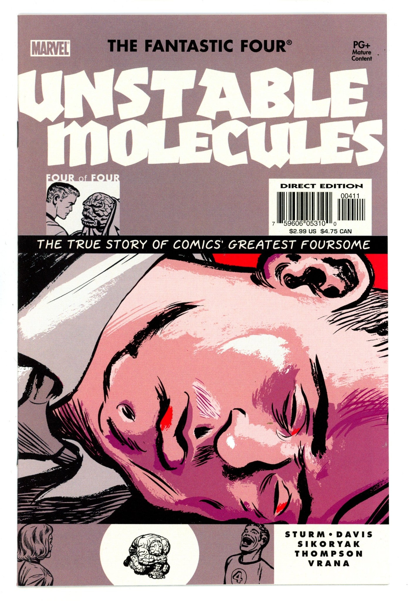 Startling Stories: Fantastic Four - Unstable Molecules 4 High Grade (2003) 