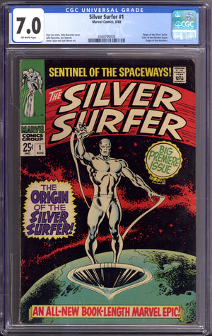 The Silver Surfer Vol 1 1 CGC 7.0 (FN/VF) (1968)