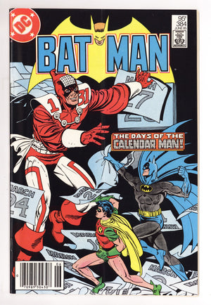 Batman Vol 1 384 FN (6.0) (1985) Canadian Price Variant