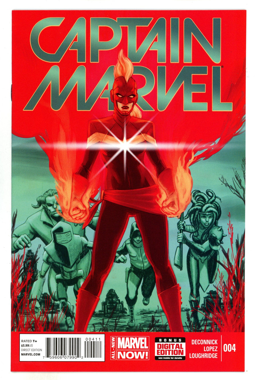 Captain Marvel Vol 9 4 High Grade (2014) 