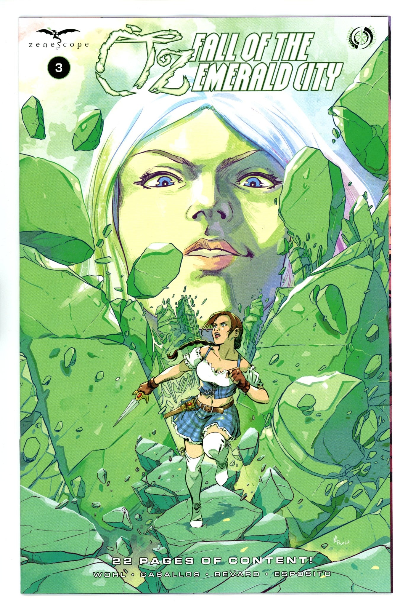 Oz Fall Of Emerald City 3 Preitano Variant (2024)