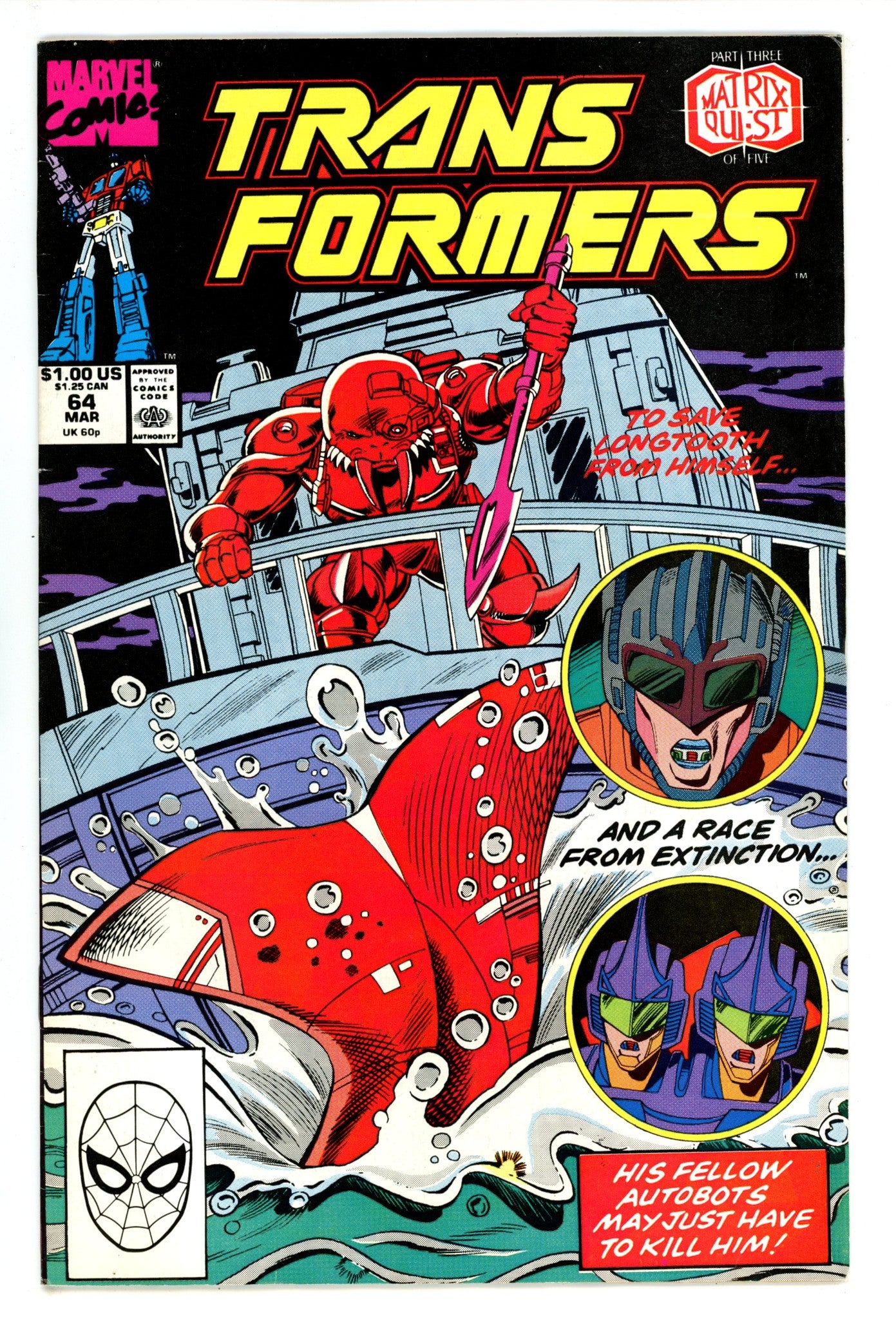The Transformers 64 FN- (5.5) (1990) 
