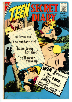 Teen Secret Diary 3 VG+ (4.5) (1960) 