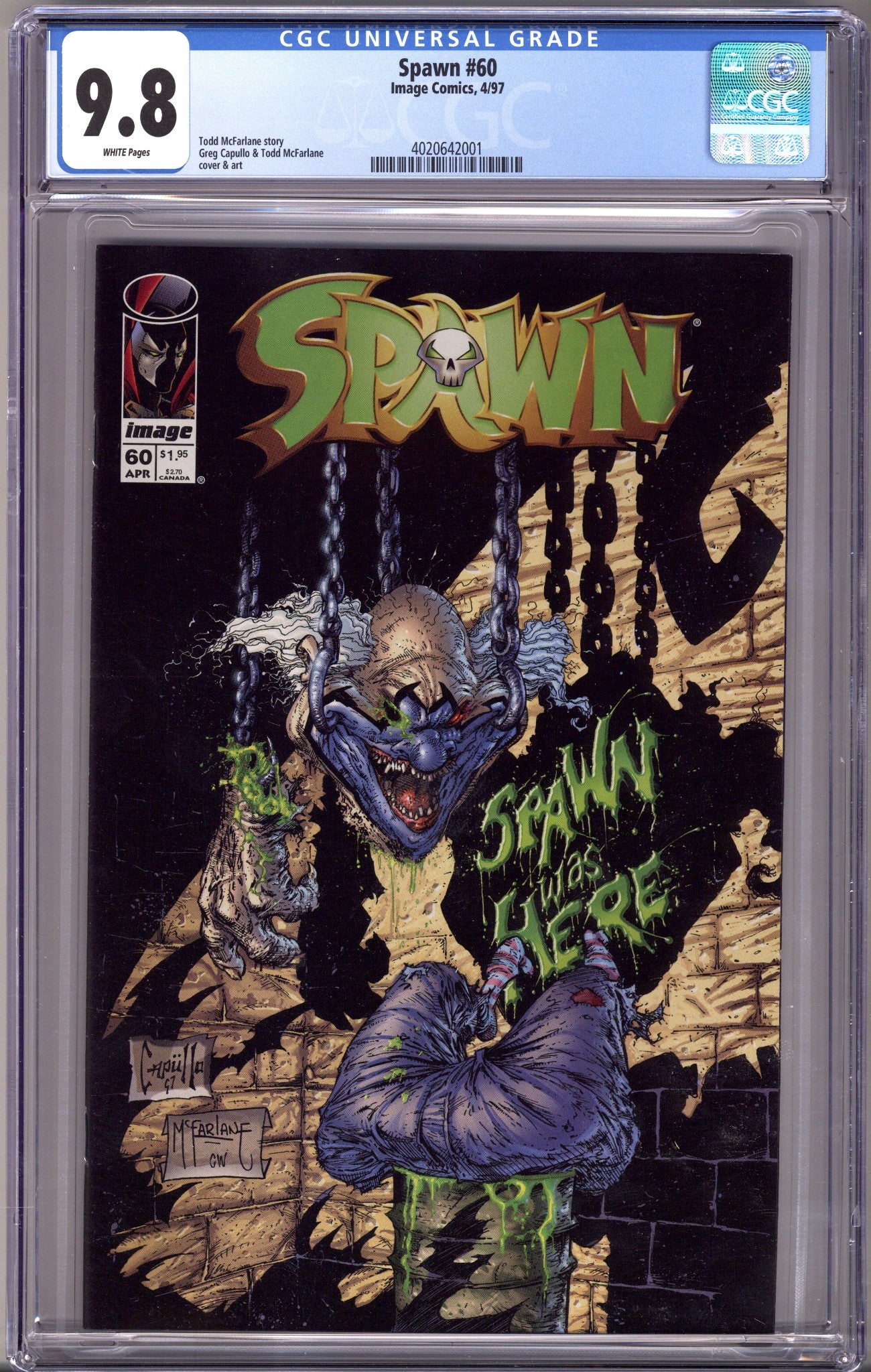 Spawn 60 CGC 9.8 (NM/M) (1997)