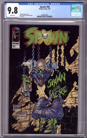 Spawn 60 CGC 9.8 (NM/M) (1997)