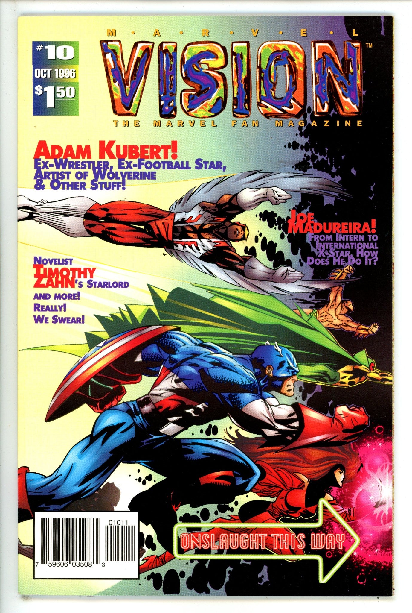 Marvel Vision 10 Mid Grade (1996) 