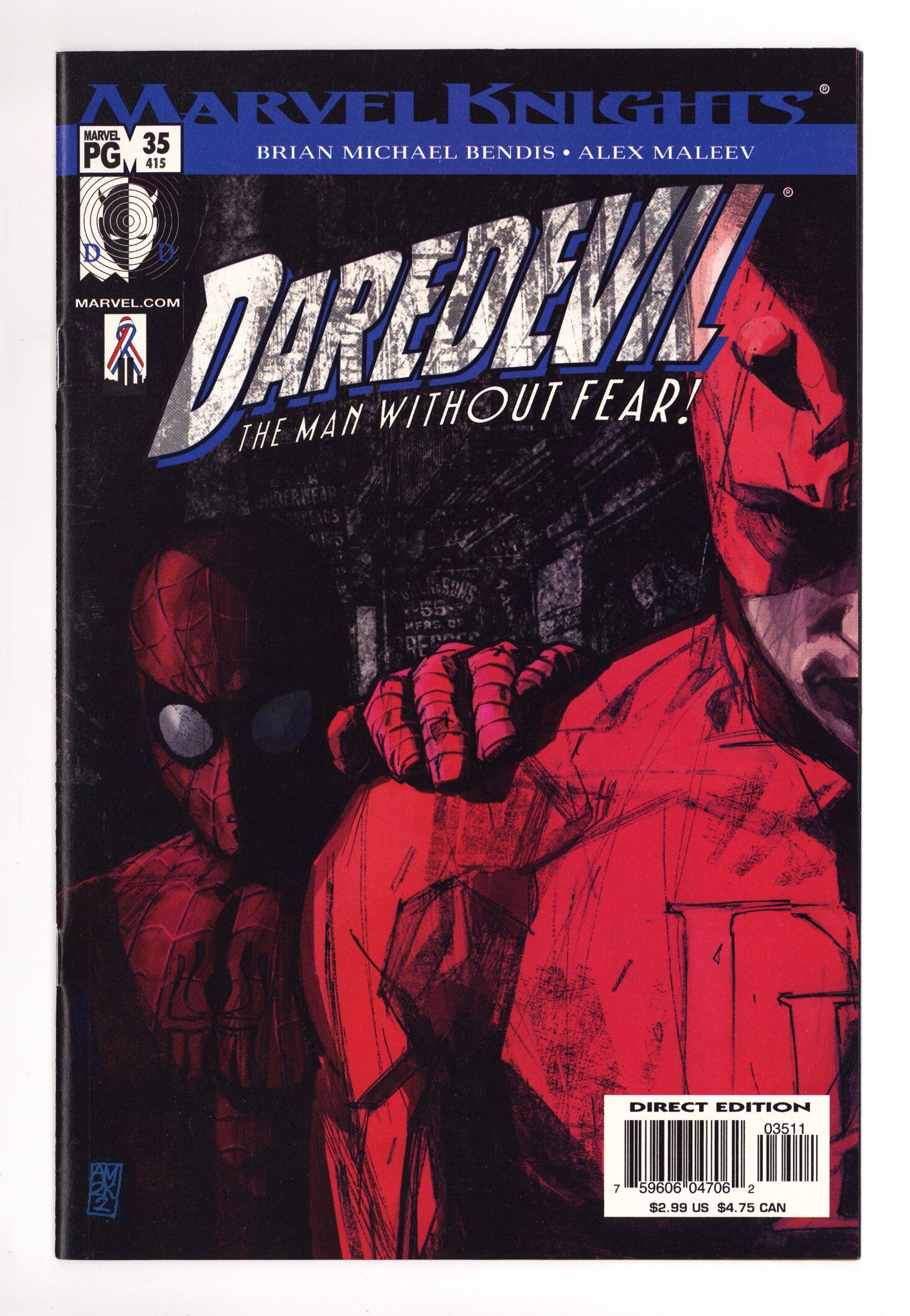 Daredevil Vol 2 35 (415) High Grade (2002) 