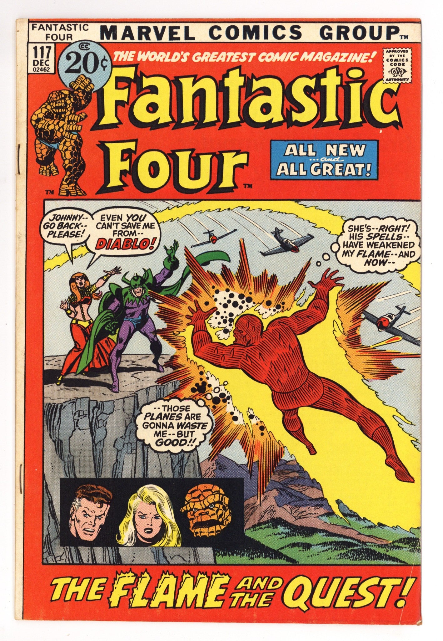 Fantastic Four Vol 1 117 FN (6.0) (1971) 