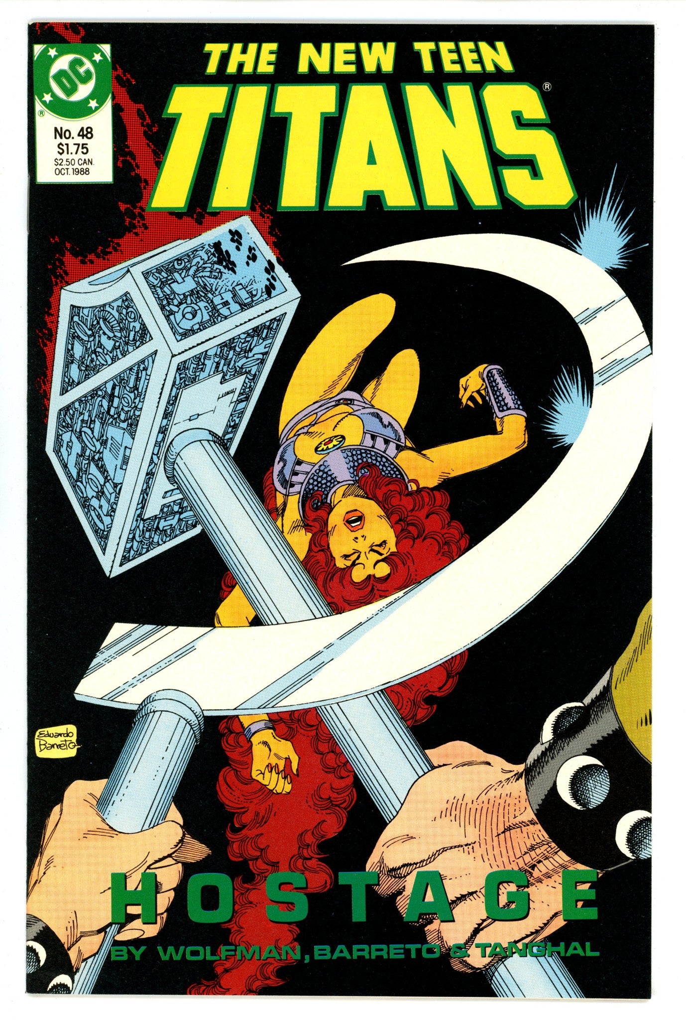 The New Teen Titans Vol 2 48 High Grade (1988) 