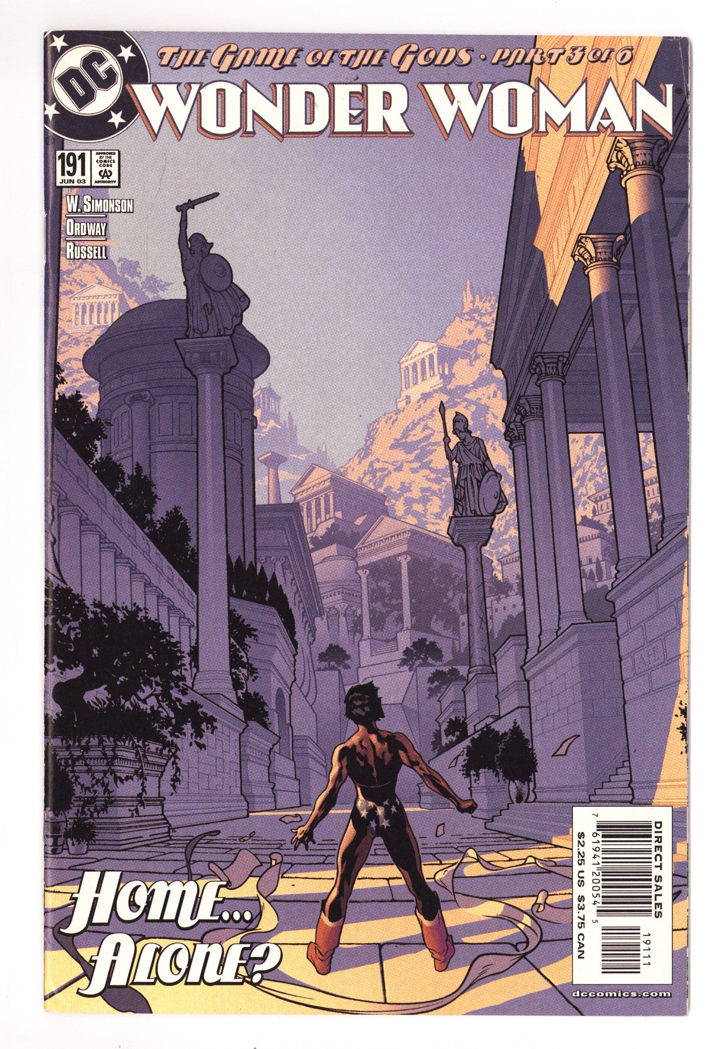 Wonder Woman Vol 2 191 Mid Grade (2003) 