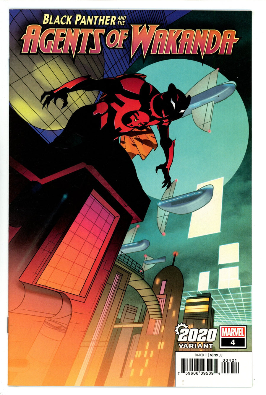 Black Panther and the Agents of Wakanda 4 High Grade (2020) Ferry Variant 