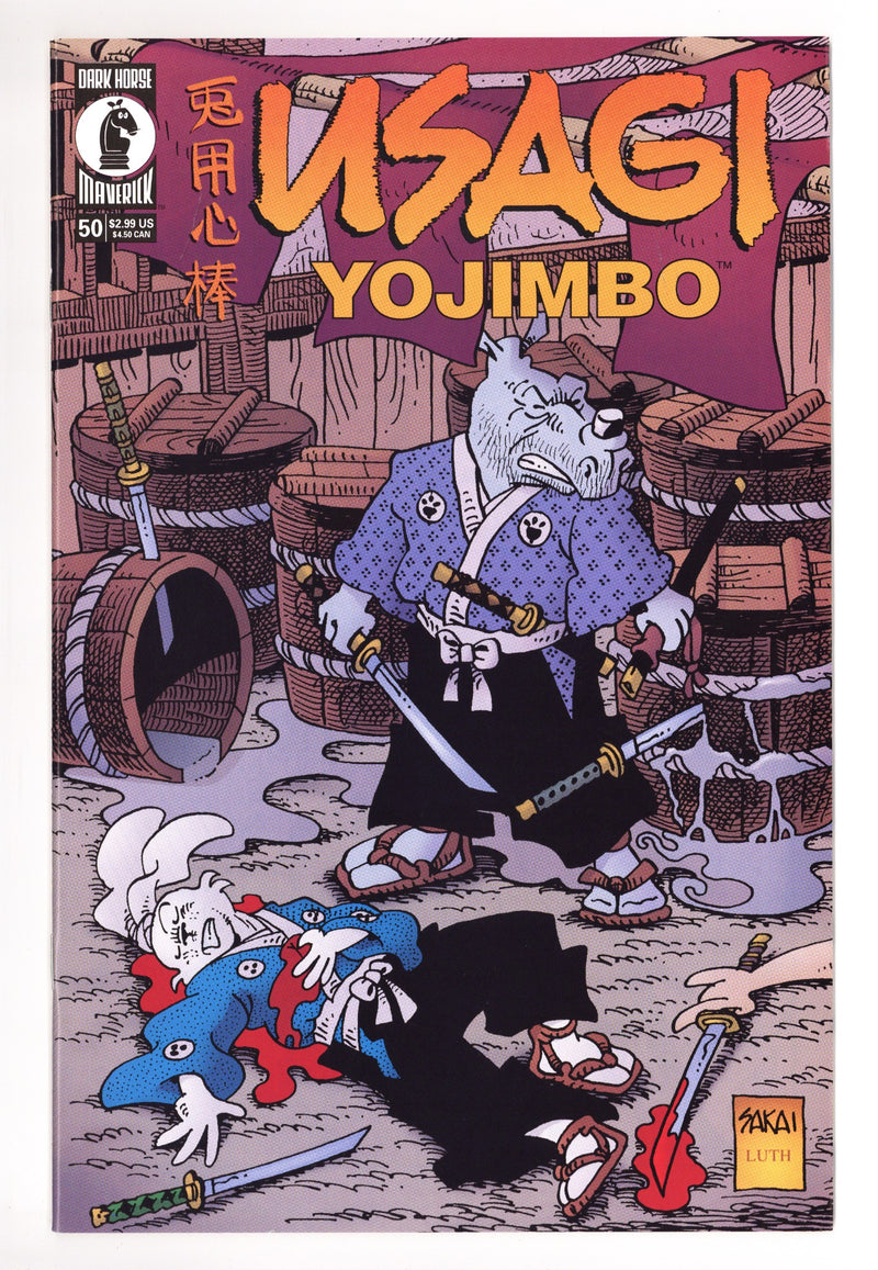 Usagi Yojimbo Vol 3 50 High Grade Dark Horse (2001) | CaptCan Comics ...