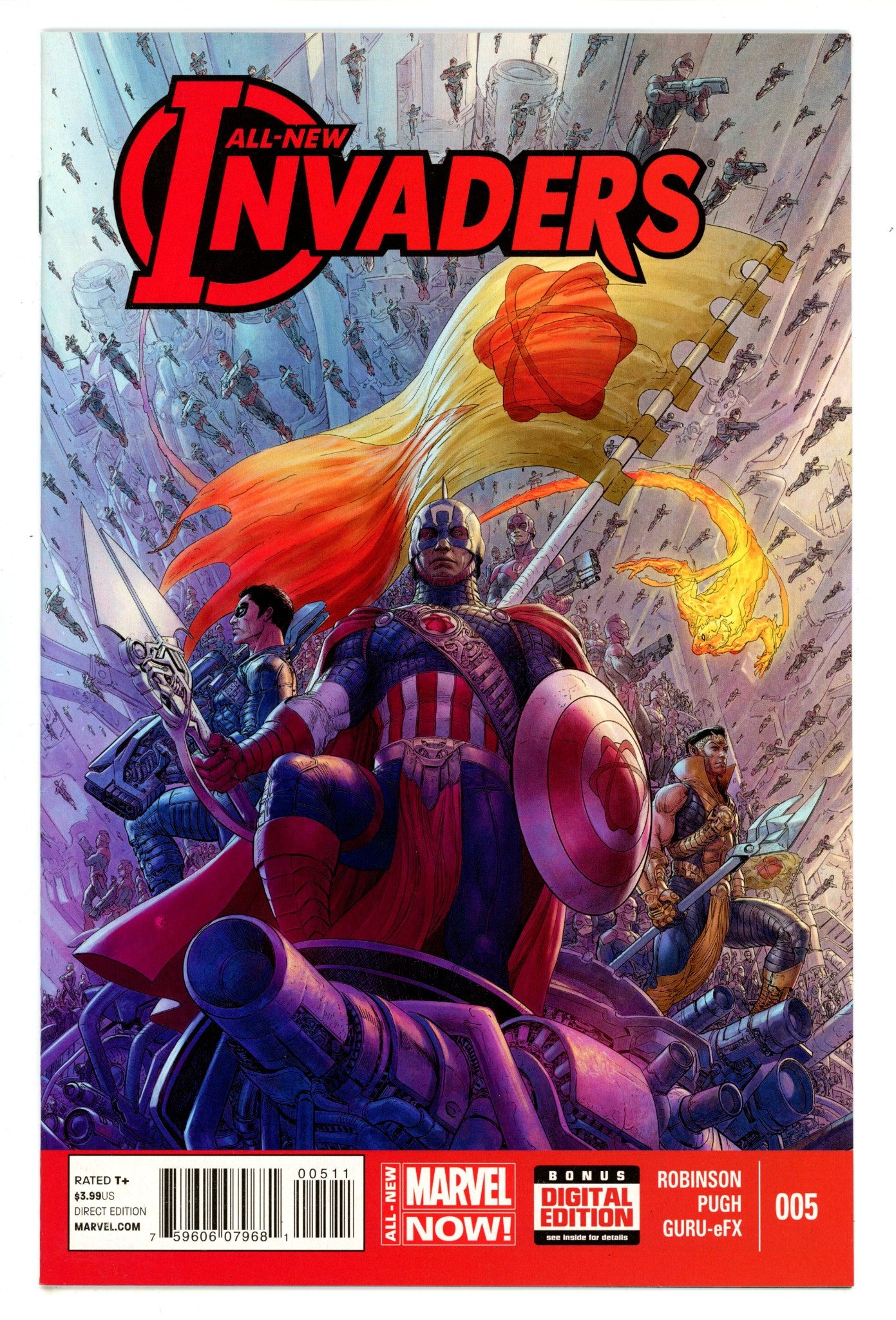 All-New Invaders 5 High Grade (2014) 