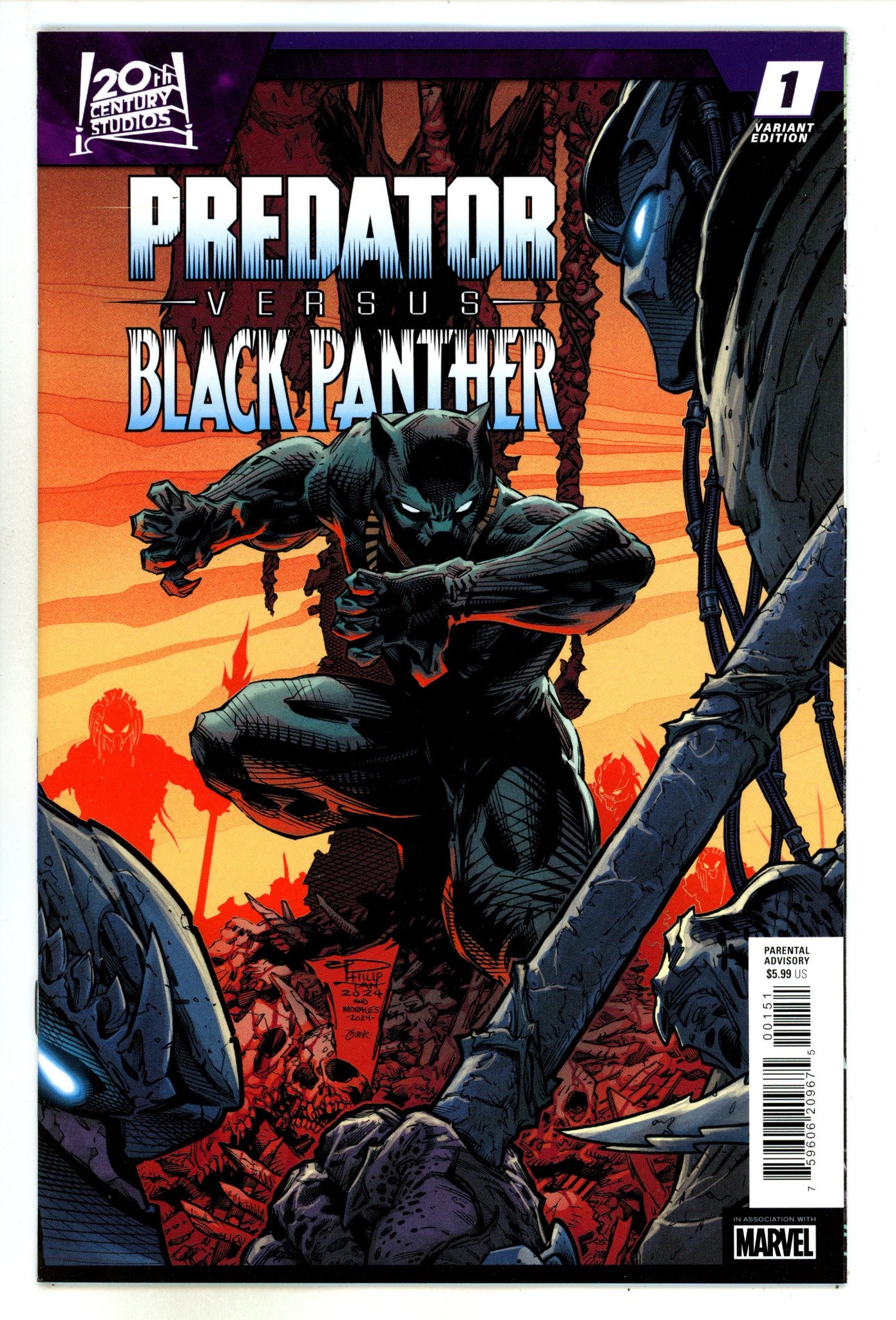 Predator Vs. Black Panther 1 Tan Variant (2024)