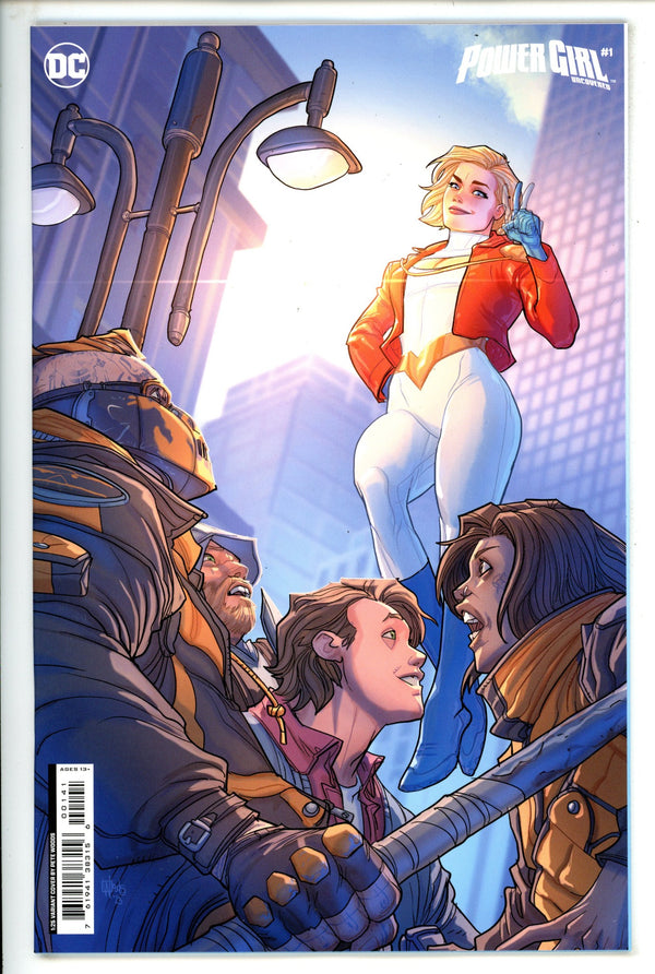 Power Girl Uncovered 1 Woods Incentive Variant NM- (2024)