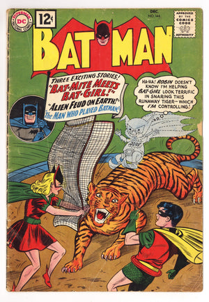 Batman Vol 1 144 VG- (3.5) (1961)