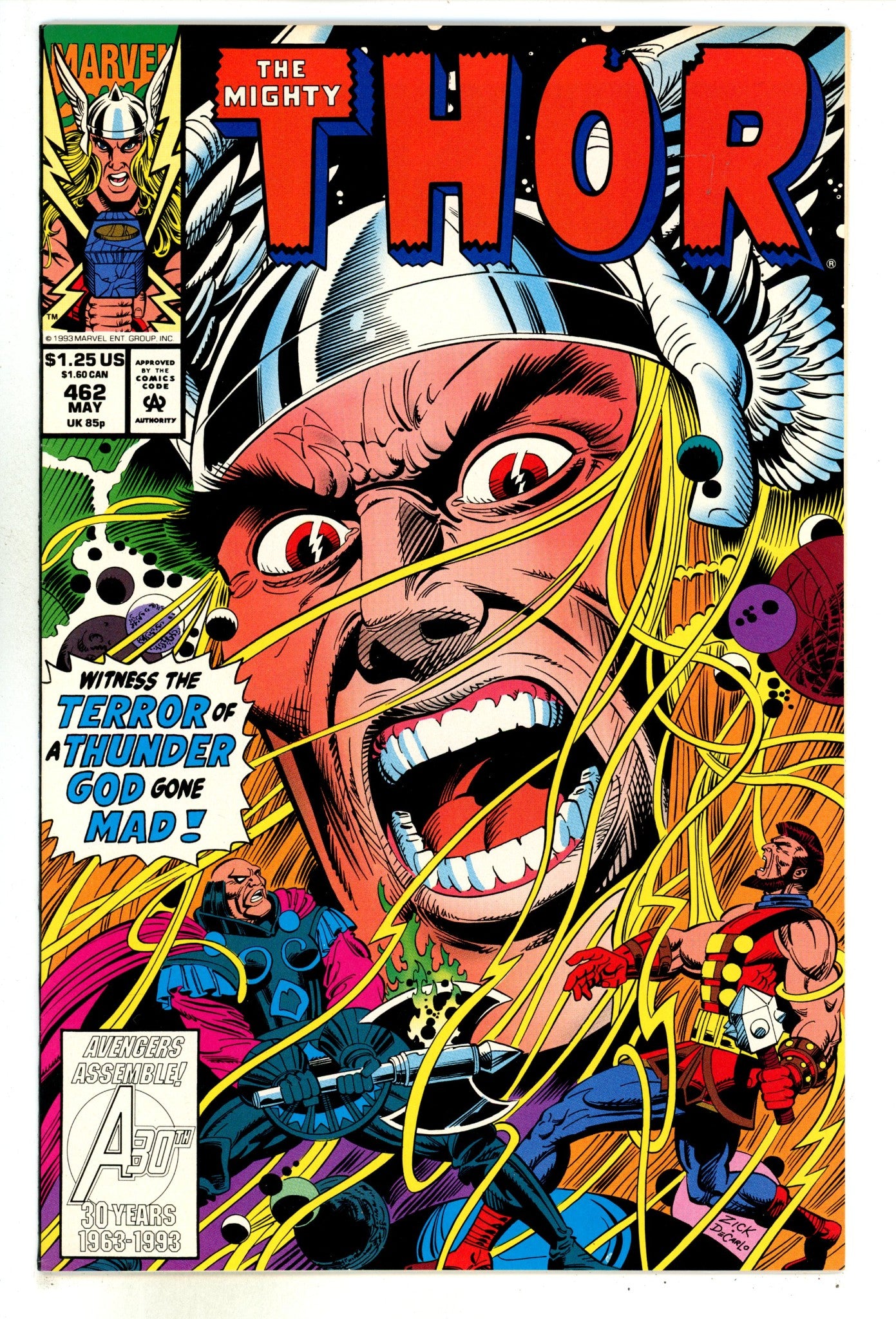 Thor Vol 1 462 High Grade (1993) 