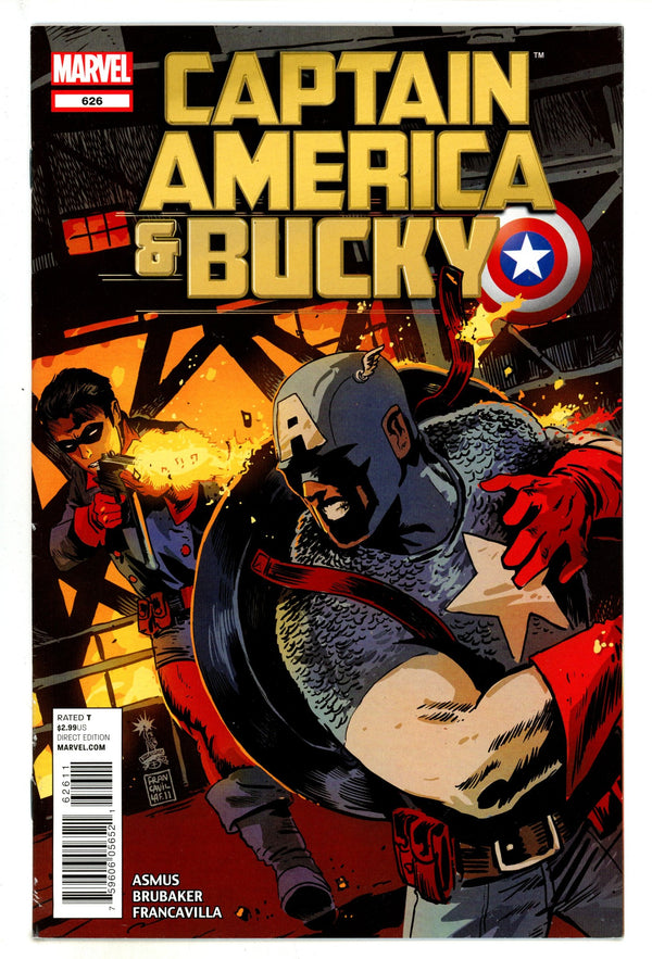 Captain America and Bucky 626 Mid Grade (2012)