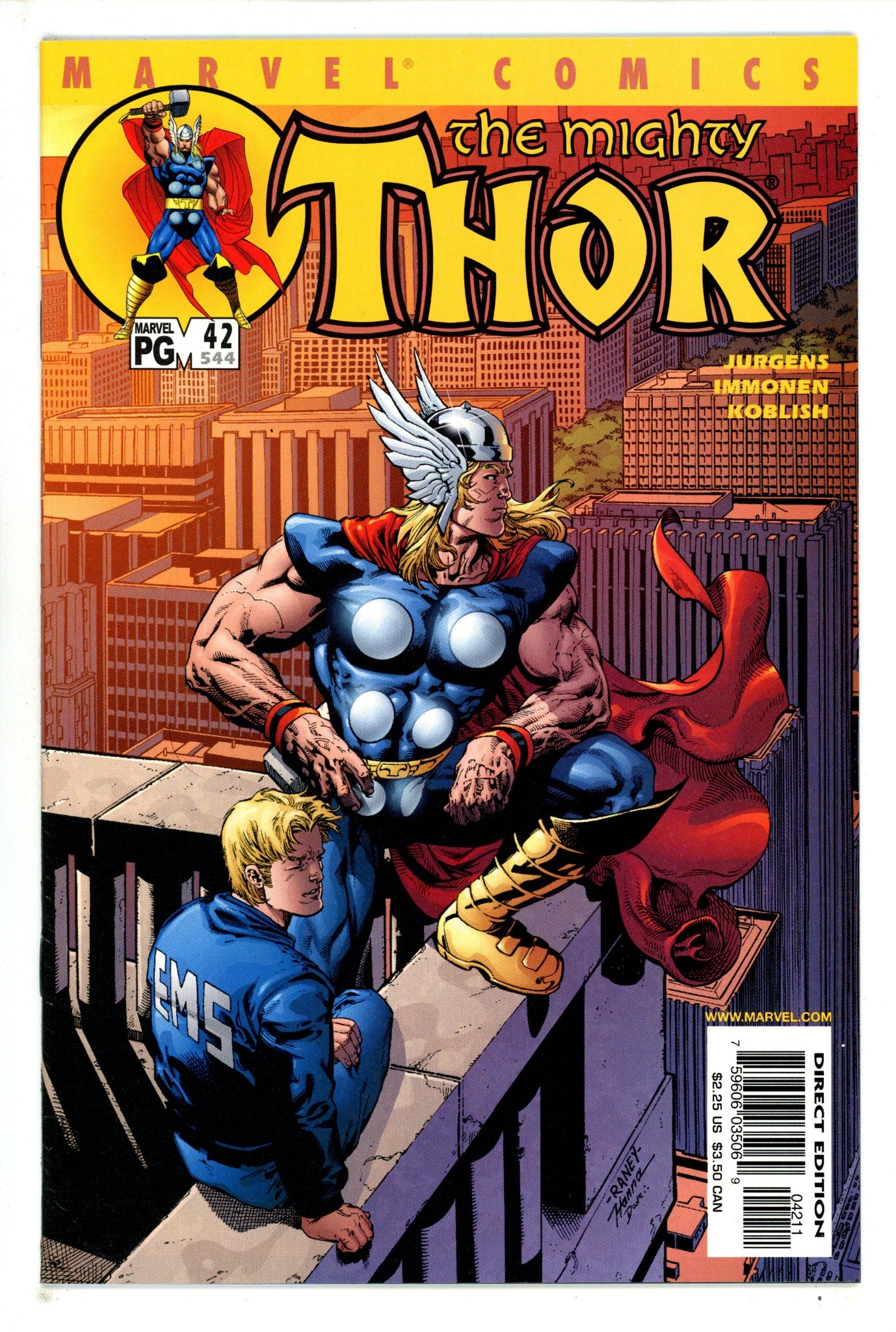 Thor Vol 2 42 (544) High Grade (2001) 