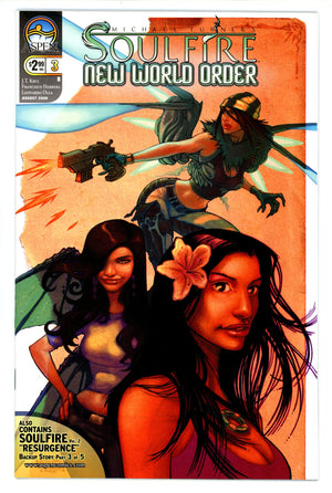 Michael Turner's Soulfire: New World Order 3 Mid Grade (2009) Gunnel Variant