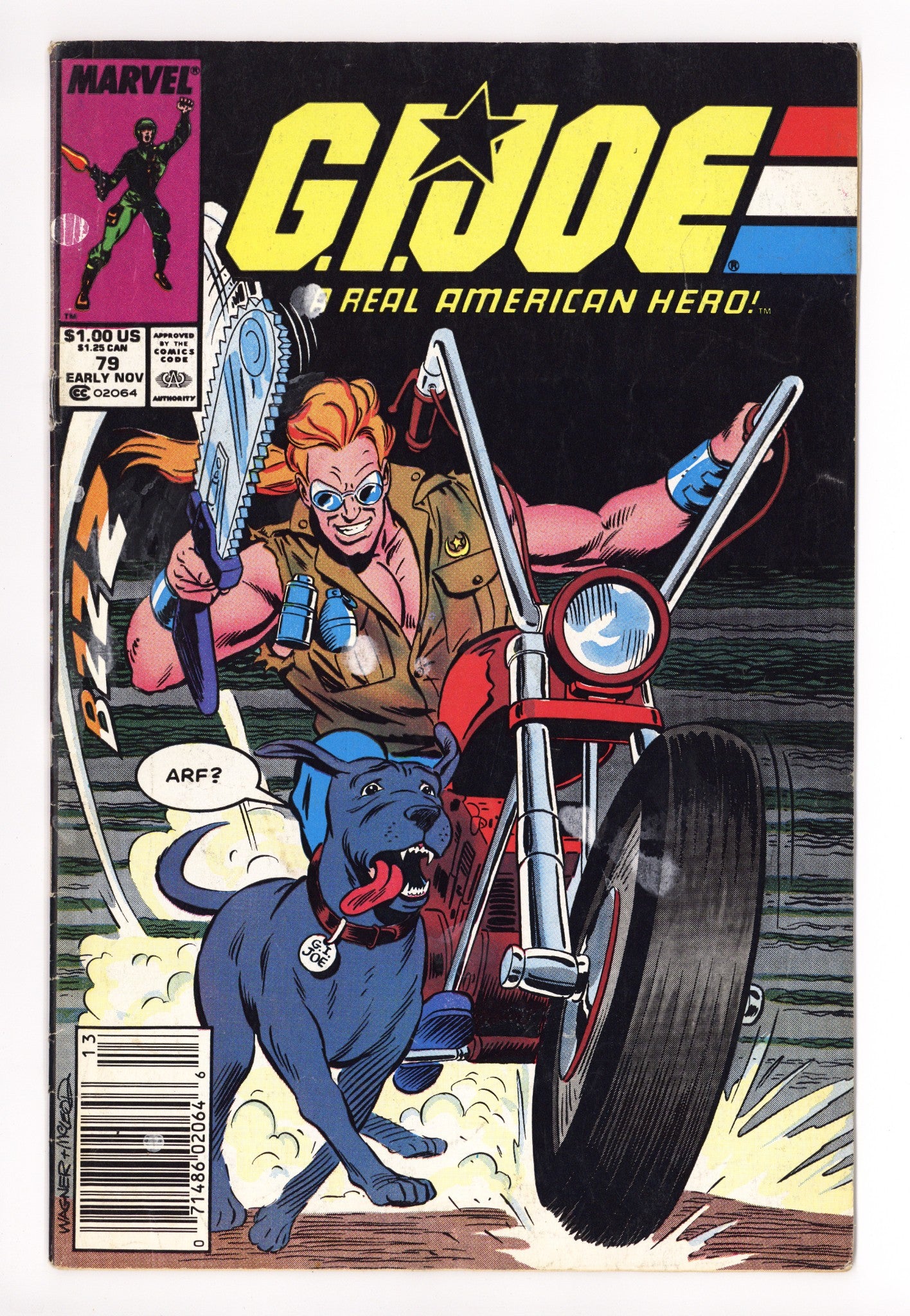 G.I. Joe, A Real American Hero 79 Low Grade (1988) Newsstand 