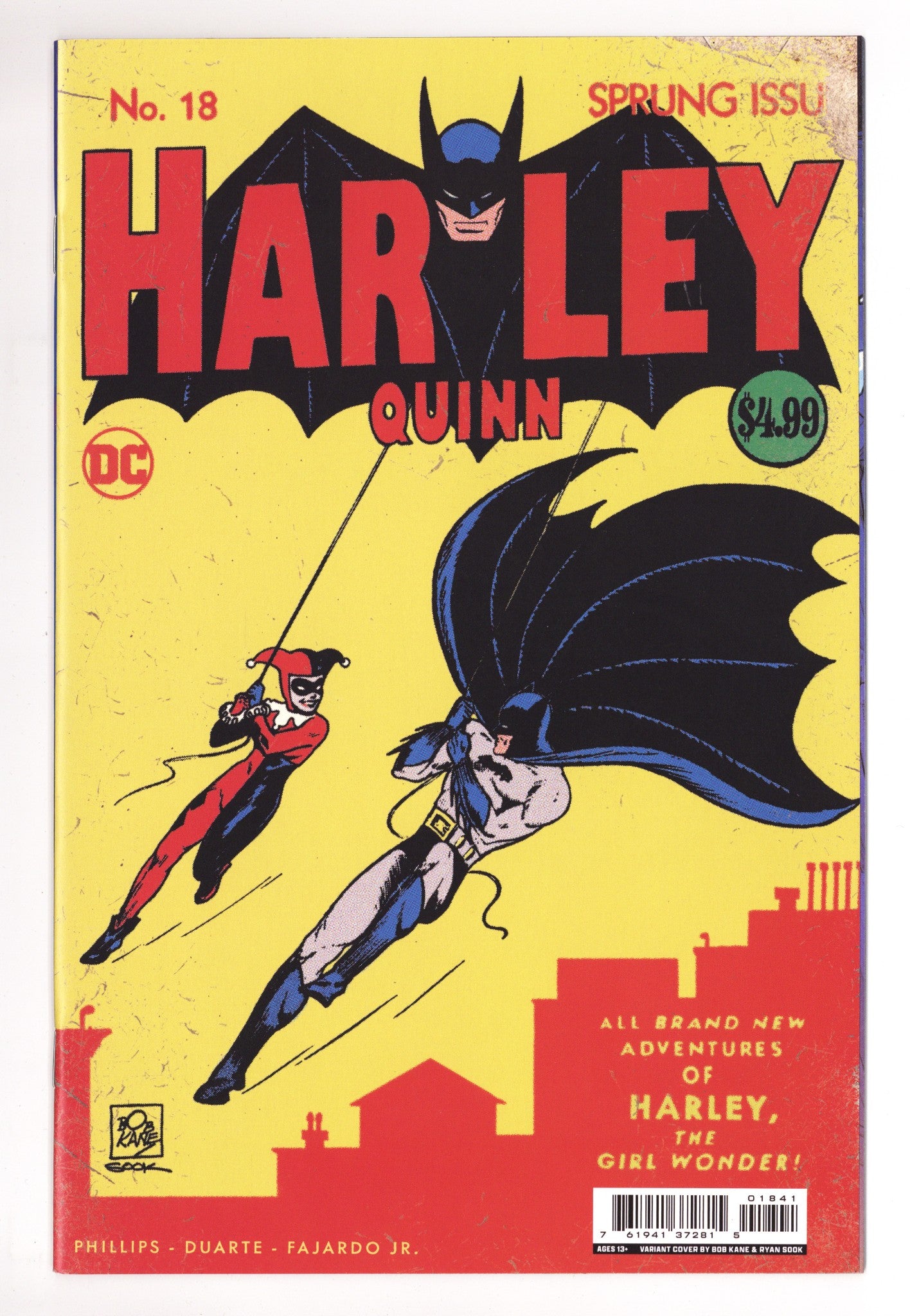 Harley Quinn Vol 4 18 High Grade (2022) Sook Homage Variant 