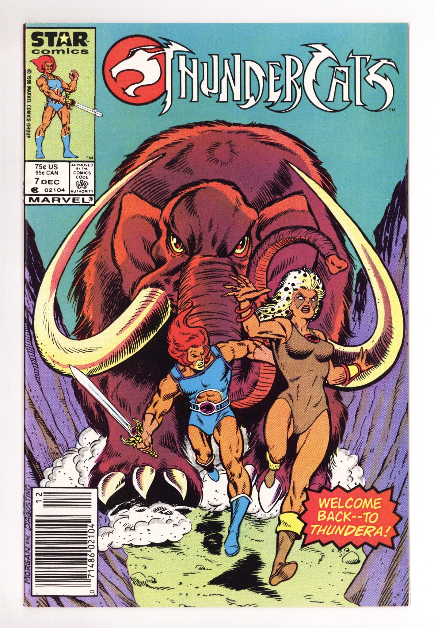 Thundercats 7 NM- (9.2) (1986) Newsstand 