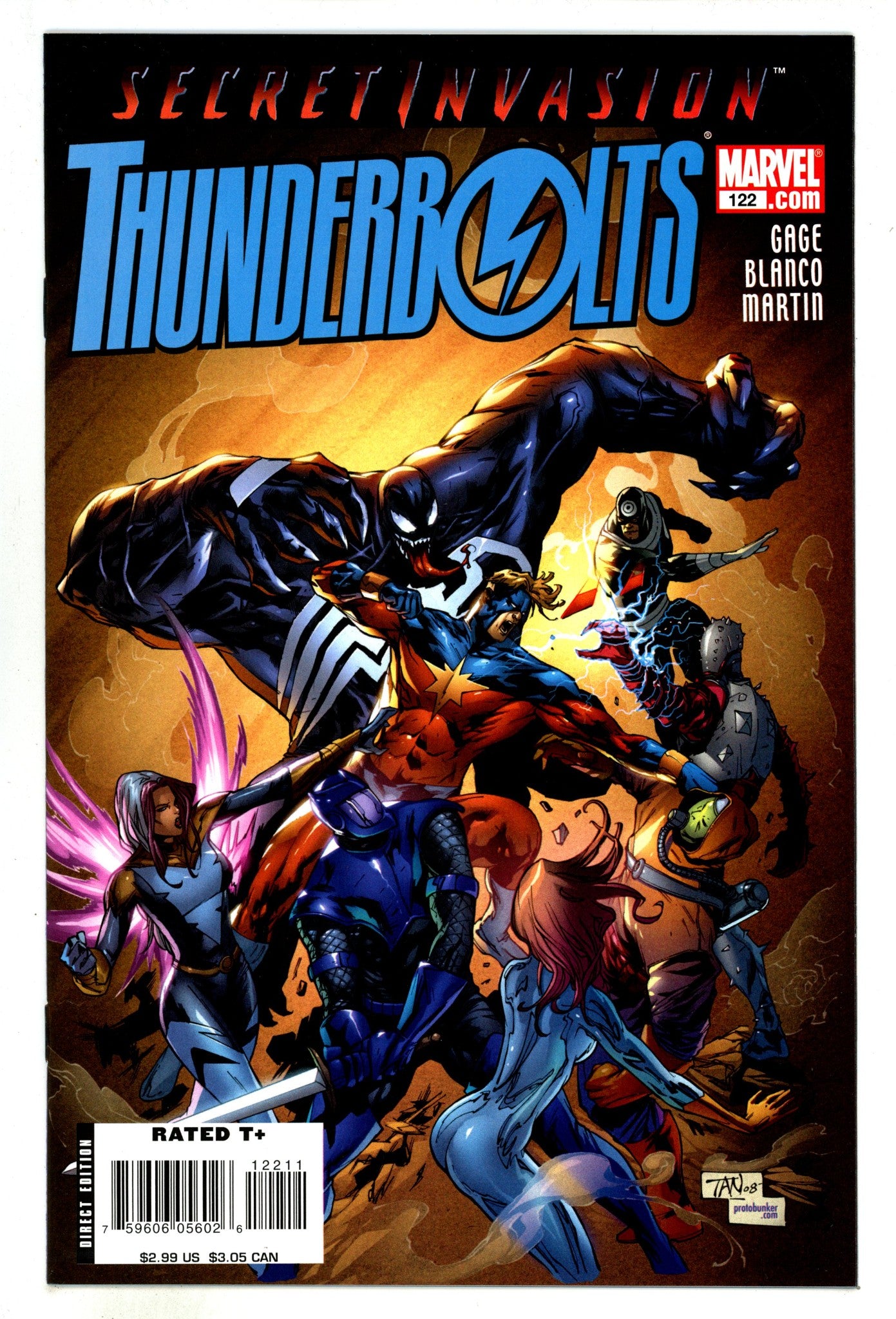 Thunderbolts Vol 1 122 High Grade (2008) 