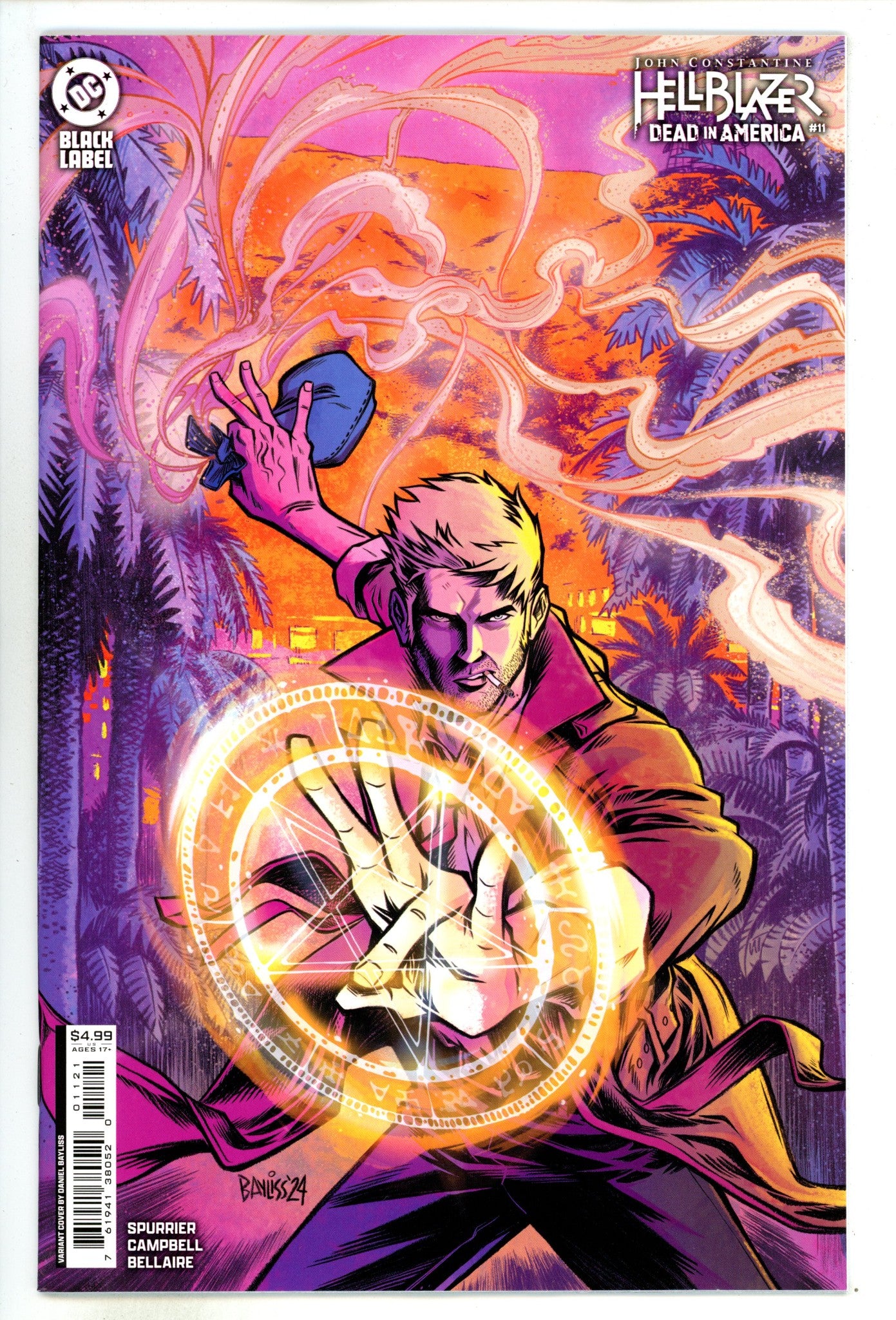 John Constantine Hellblazer Dead In America 11 Bayliss Variant (2024)