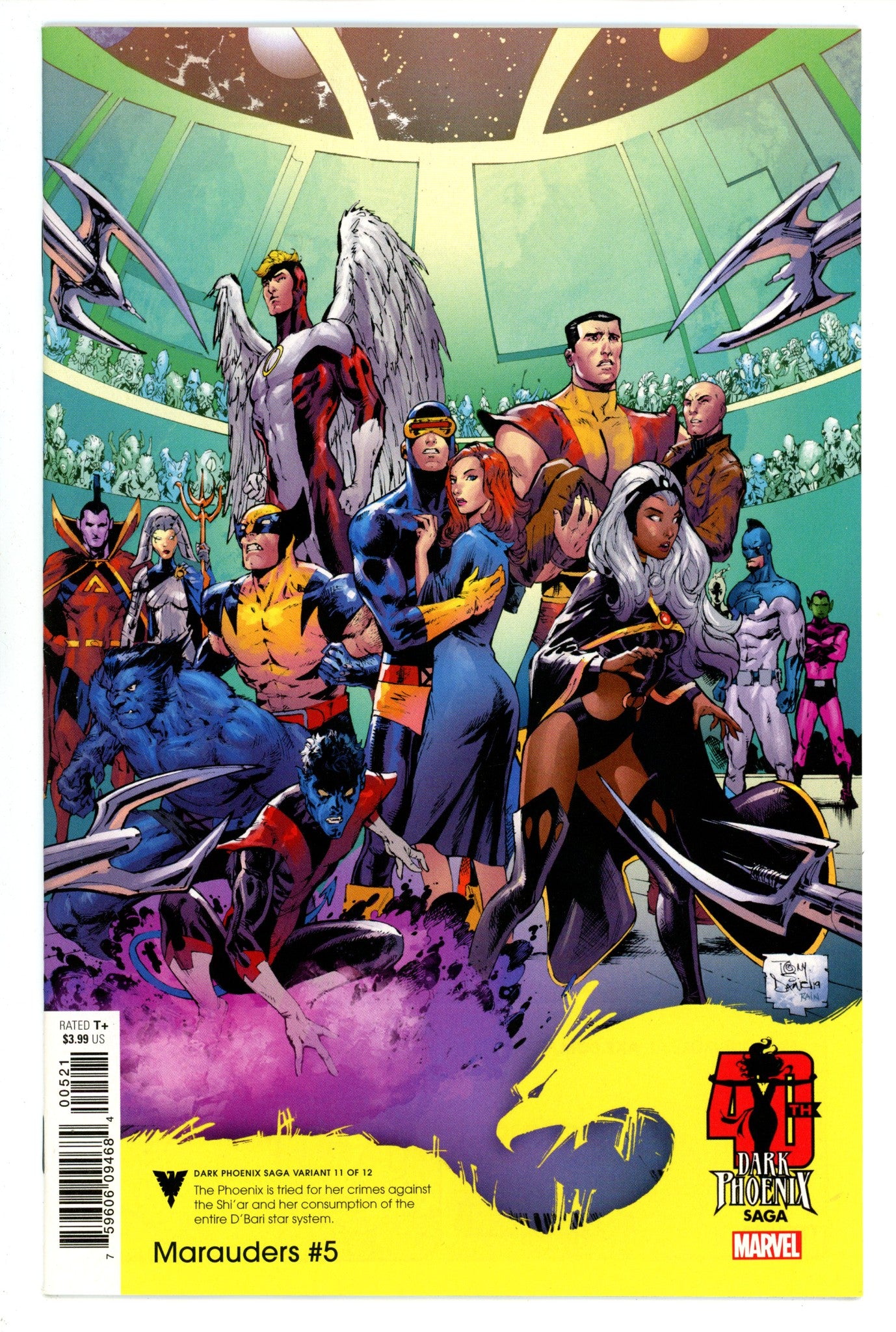 Marauders Vol 1 5 High Grade (2020) Daniel Variant 