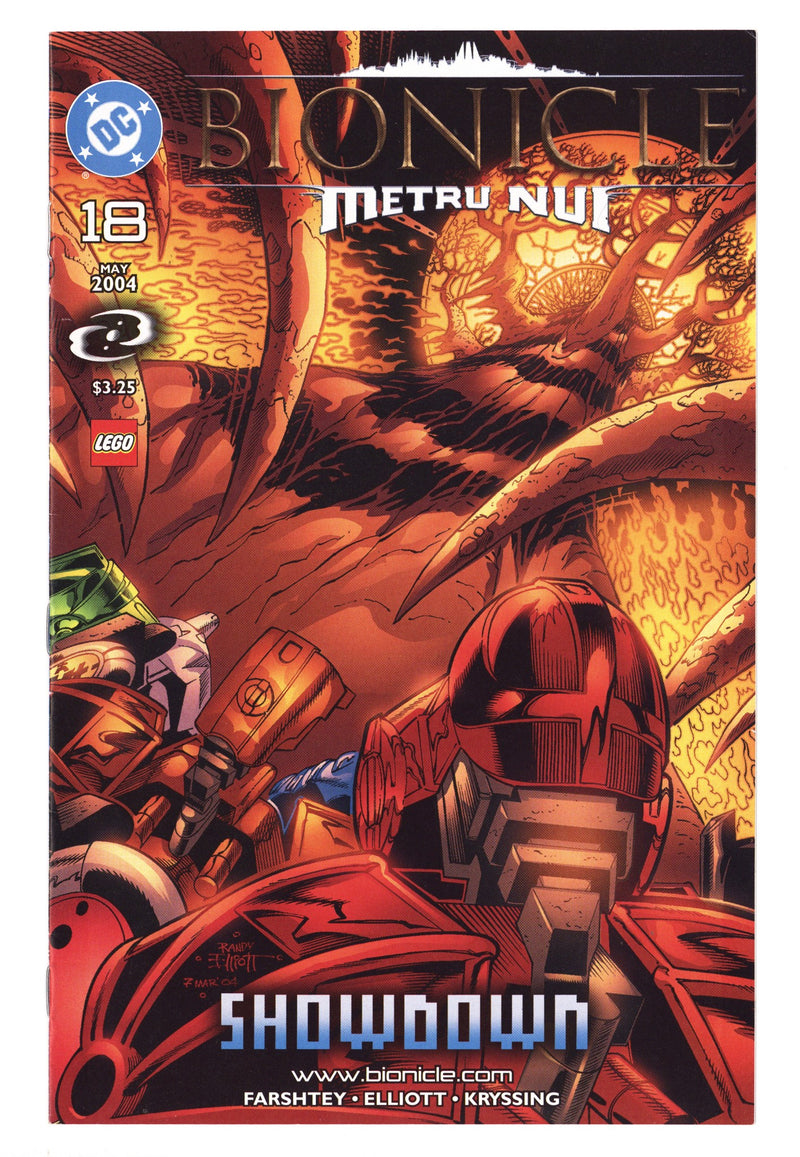 Bionicle 18 Mid Grade (2004) Canadian Price Variant 