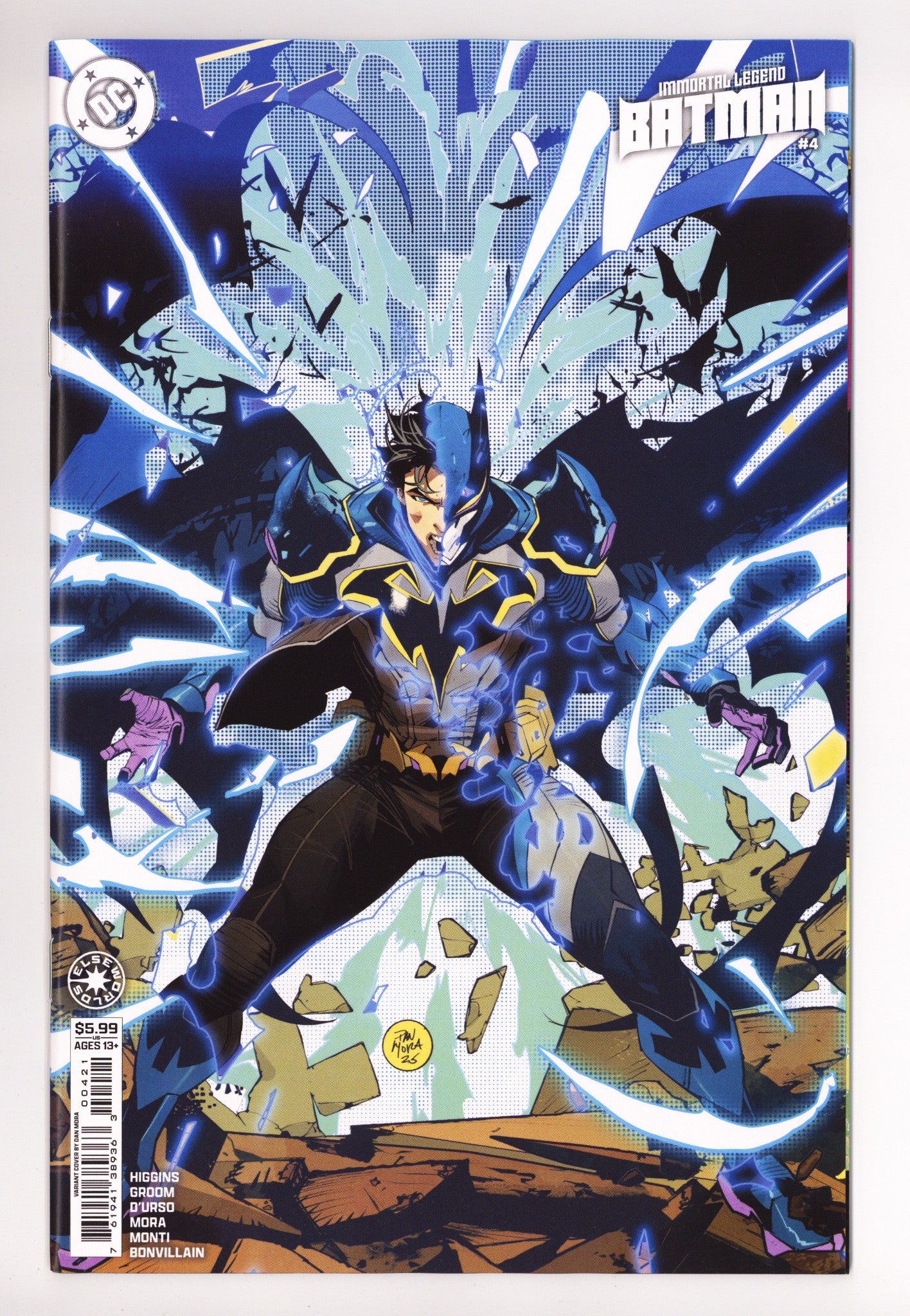 Immortal Legend Batman 4 Mora Variant (2025)