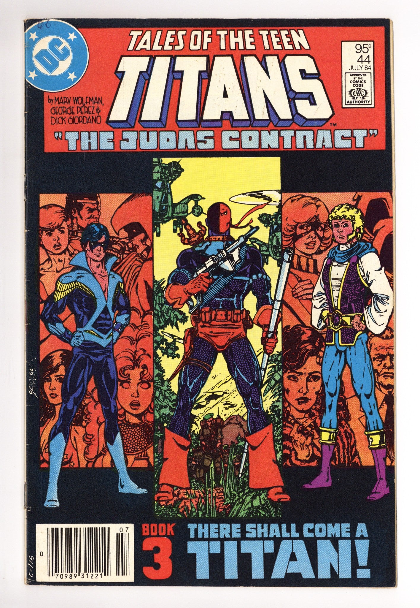 Tales of the Teen Titans 44 FN- (5.5) (1984) Canadian Price Variant 