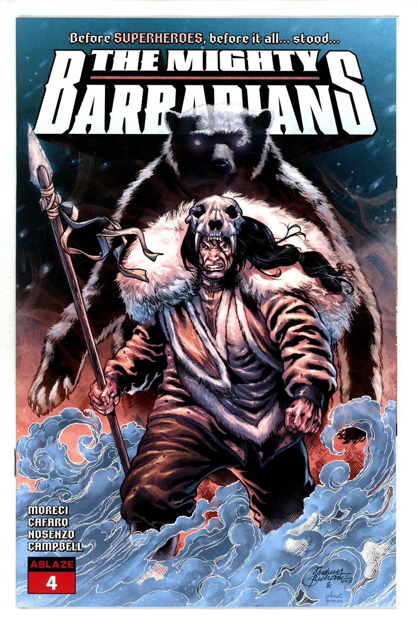Mighty Barbarians 4 Buchemi Variant (2023)