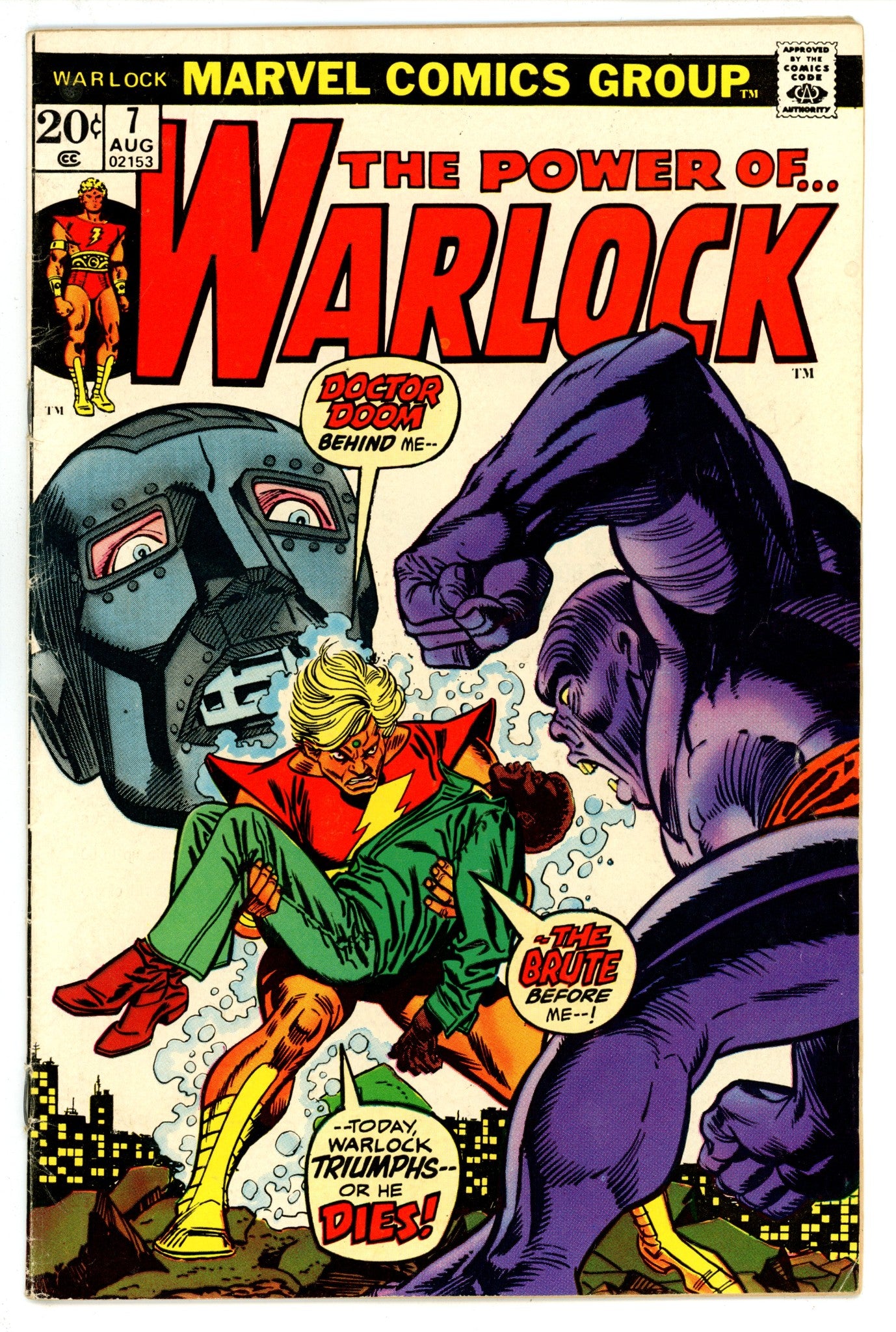 Warlock Vol 1 7 VG- (3.5) (1973) 
