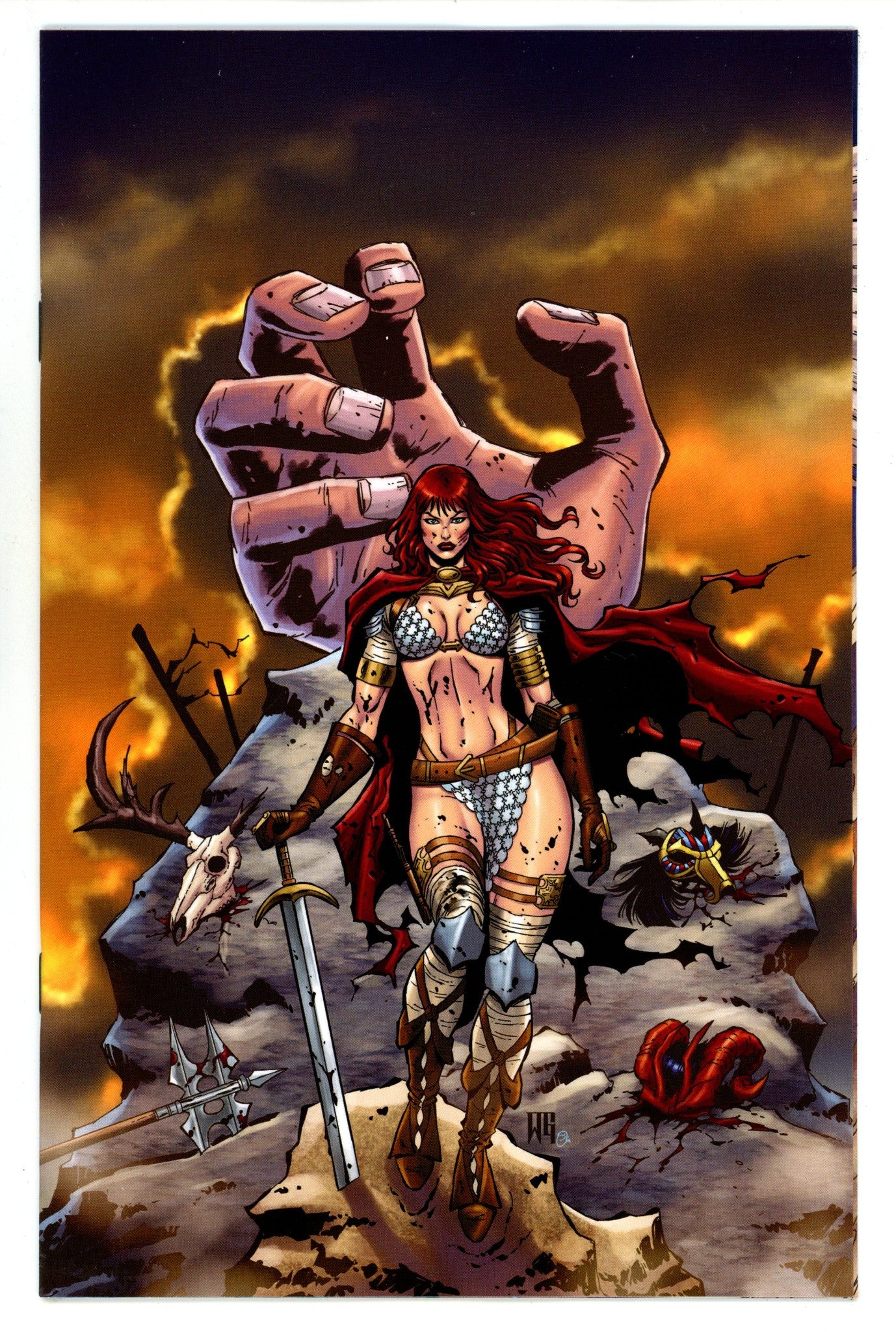 Red Sonja Vol 7 12 Geovani Virgin Incentive Variant (2024)