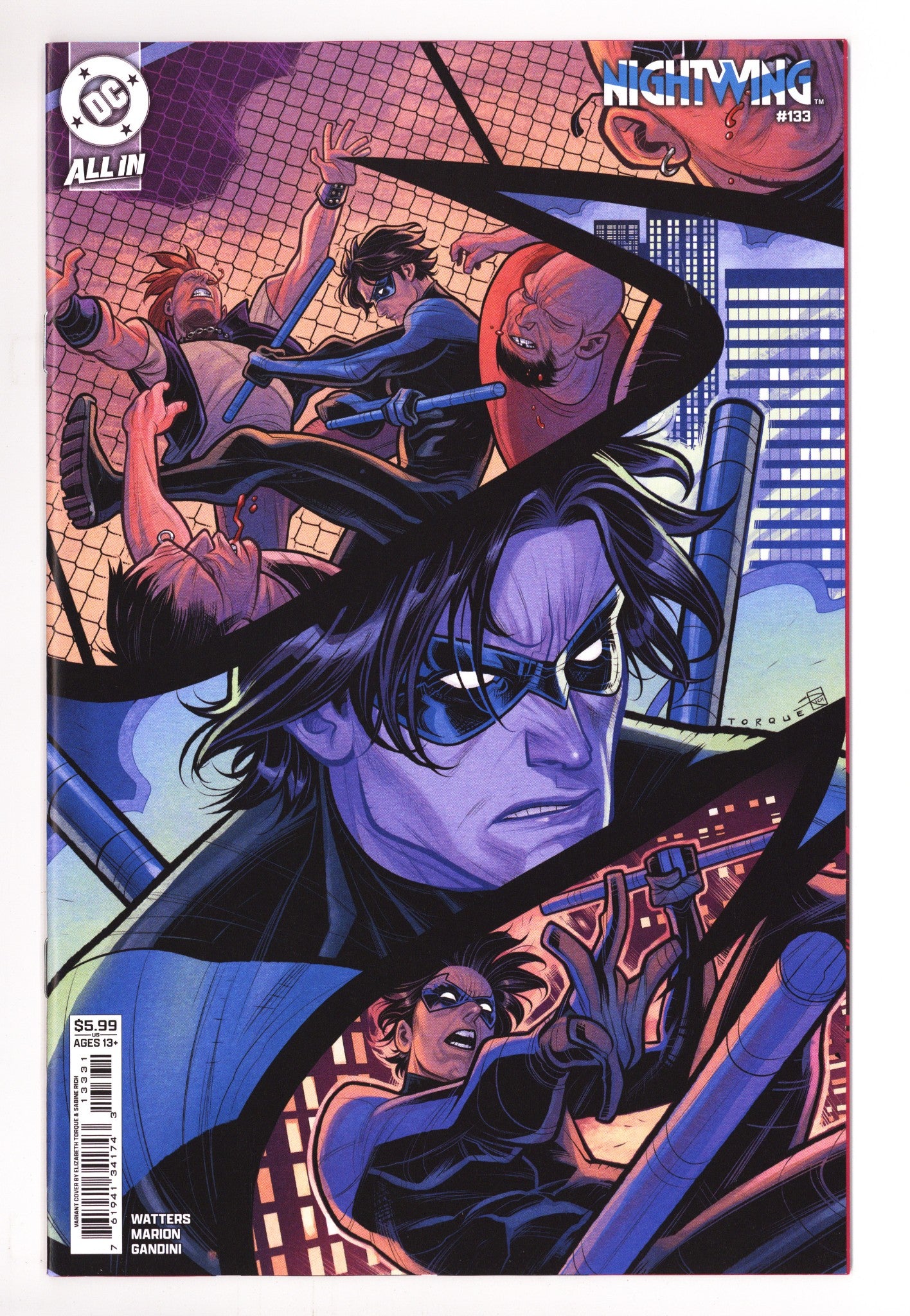Nightwing Vol 4 133 Torque Variant (2025)