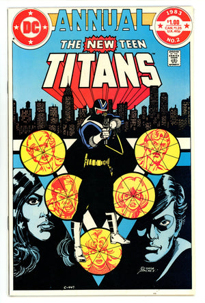 The New Teen Titans Annual Vol 1 2 VF (8.0) (1983)