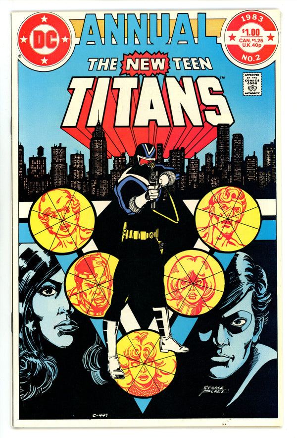 The New Teen Titans Annual Vol 1 2 VF (8.0) (1983)