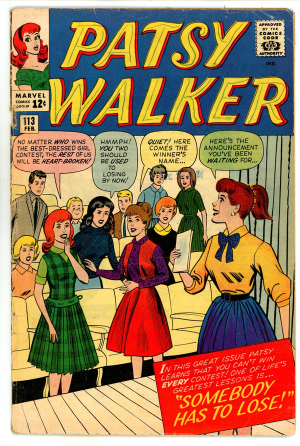 Patsy Walker 113 VG (4.0) (1964)
