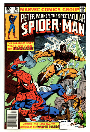 The Spectacular Spider-Man Vol 1 49 VF (8.0) (1980) Newsstand