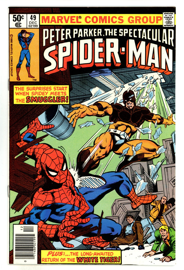The Spectacular Spider-Man Vol 1 49 VF (8.0) (1980) Newsstand