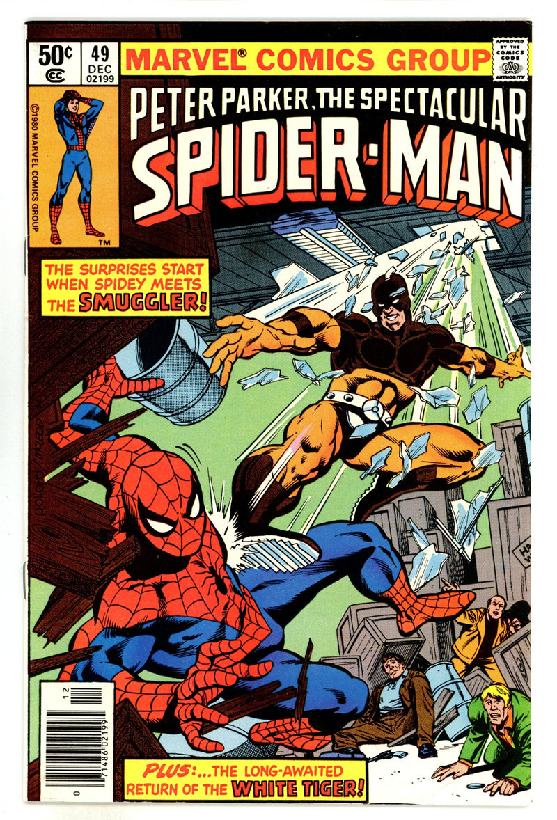 The Spectacular Spider-Man Vol 1 49  VF (8.0)  (1980)  Newsstand  