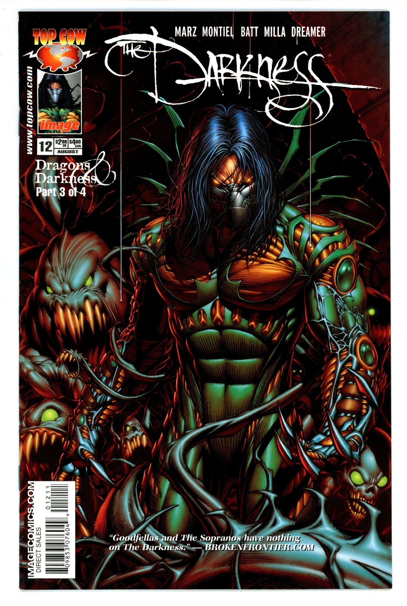 The Darkness Vol 2 12 High Grade (2004) 