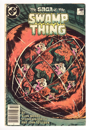 The Saga of Swamp Thing Vol 2 29 Very Low Grade (1984) Canadian Price Variant