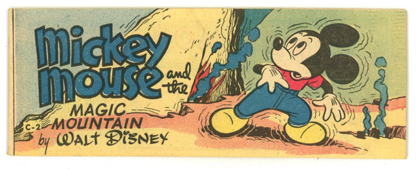 Wheaties Cereal Mickey Mouse & the Magic Mountain C-2 VF- (7.5) (1951)
